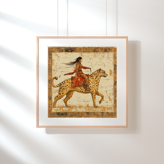 Spirit of the Steppe Printed Poster